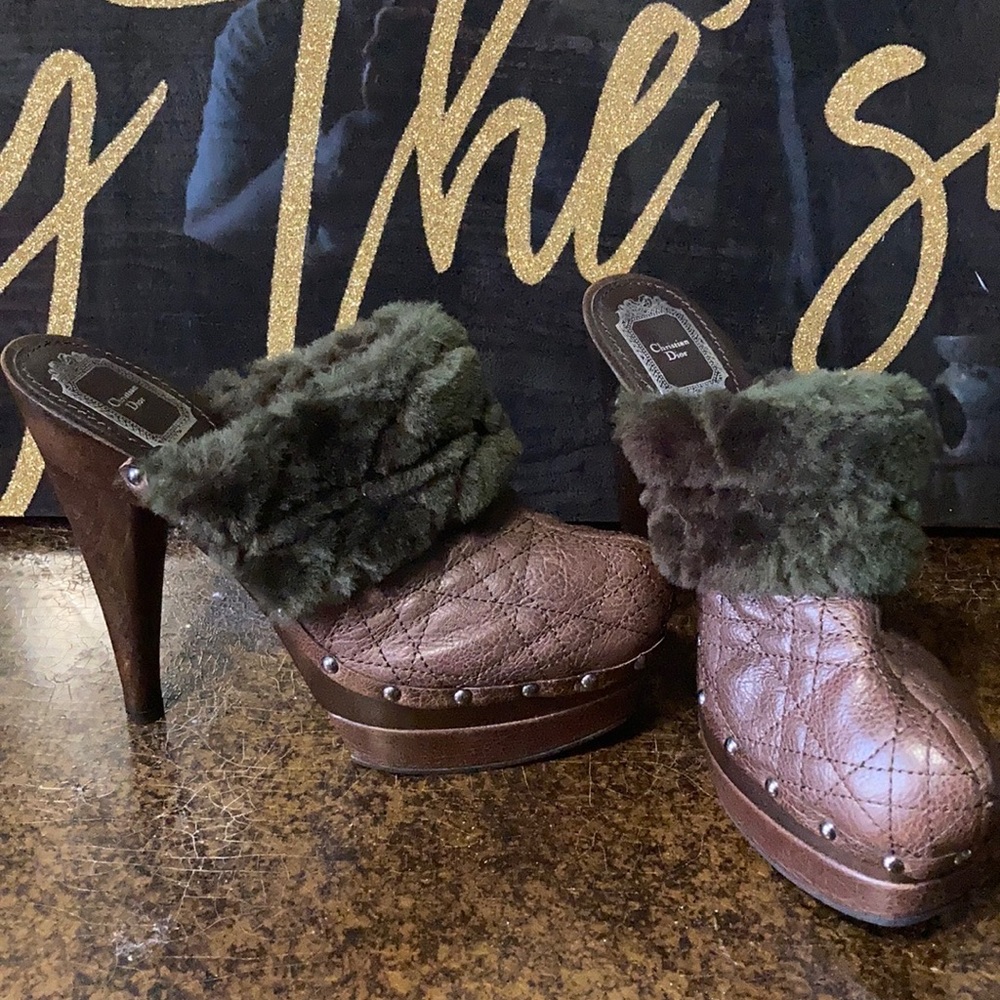Christian Dior mules